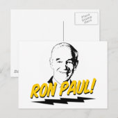 Carte Postale Ron Paul ! (Devant / Derrière)