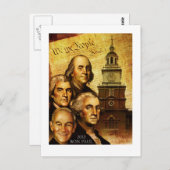 Carte Postale Ron Paul "Nous Le Peuple" (Devant / Derrière)