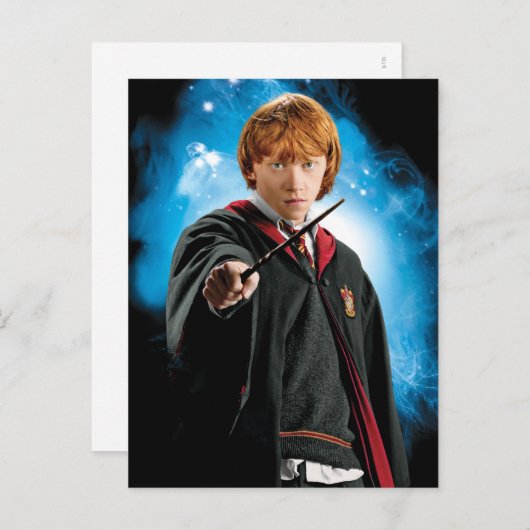 Carte Postale Ron Weasely (Devant / Derrière)