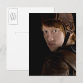 Carte Postale Ron Weasley équipé (Devant / Derrière)