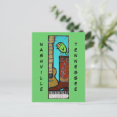 Carte postale Ron York Art Nashville, TN (Debout devant)