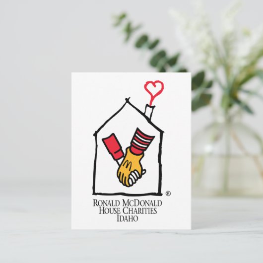 Carte Postale Ronald McDonald Hands (Debout devant)