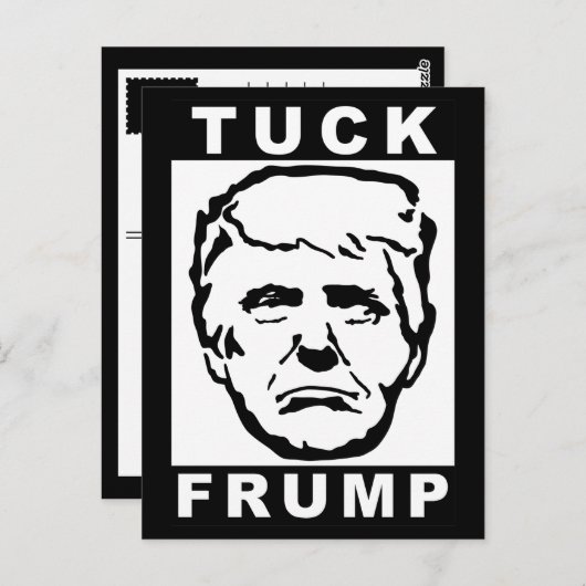 Carte Postale rondelle (Devant / Derrière)