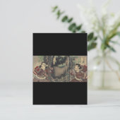 Carte Postale ronin bushido lutte contre l'épée japonaise samour (Debout devant)