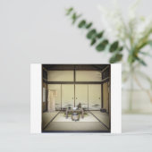 Carte Postale Room japonais traditionnel (Debout devant)