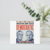 Carte Postale Roosevelt 1940 - Truman (Debout devant)