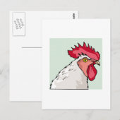 Carte Postale Rooster (Devant / Derrière)