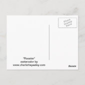 Carte postale Rooster Art (Dos)