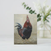Carte postale Rooster Attitude Art (Debout devant)