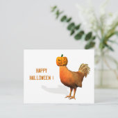 Carte Postale Rooster d'Halloween (Debout devant)