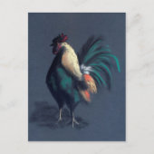 Carte Postale Rooster Pastel (Devant)