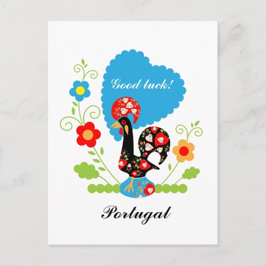 Carte Postale Rooster portugais (Devant)