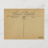 Carte postale Rooster Rude (Dos)