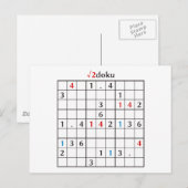 Carte Postale root2doku (Devant / Derrière)