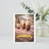 Carte Postale Root Beer Float (American Food Series) (Debout devant)