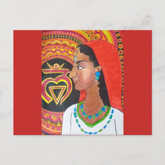 Carte Postale Root Chakra (Lam) (Devant)