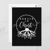 Carte Postale Rooted in Christ (Devant / Derrière)