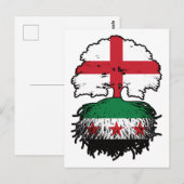 Carte Postale Roots & Crown: England–Syria Tree (Devant / Derrière)