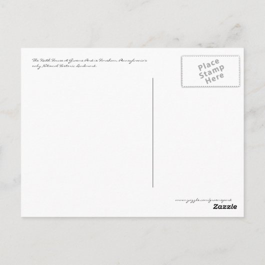 Carte Postale Rope Bed I (Dos)