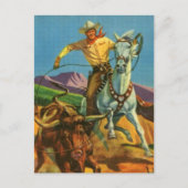 Carte Postale Roping a Steer (Devant)
