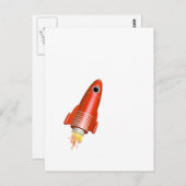 Carte Postale Roquette rouge (Devant / Derrière)