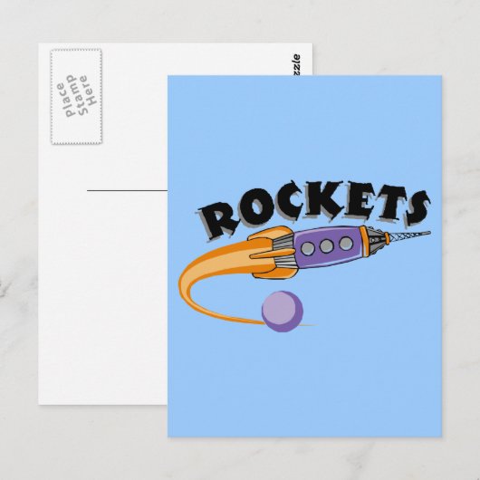 Carte Postale Roquettes (Devant / Derrière)