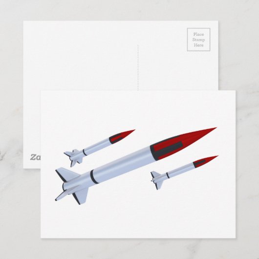 Carte Postale Roquettes (Devant / Derrière)