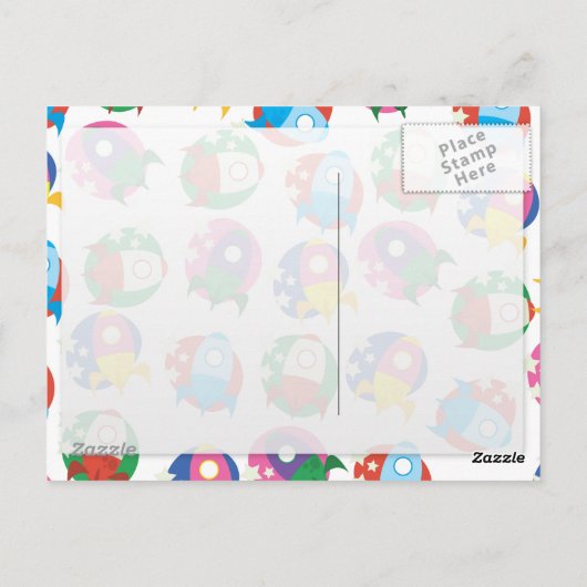 Carte Postale Roquettes (Dos)