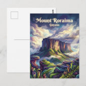 Carte Postale Roraima Guyana (Devant / Derrière)