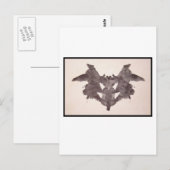 Carte Postale Rorschach Inkblot 1.0 (Devant / Derrière)