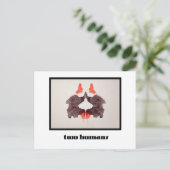 Carte Postale Rorschach Inkblot 2 (Debout devant)