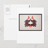 Carte Postale Rorschach Inkblot 2.0 (Devant / Derrière)