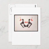 Carte Postale Rorschach Inkblot 3.0 (Devant / Derrière)