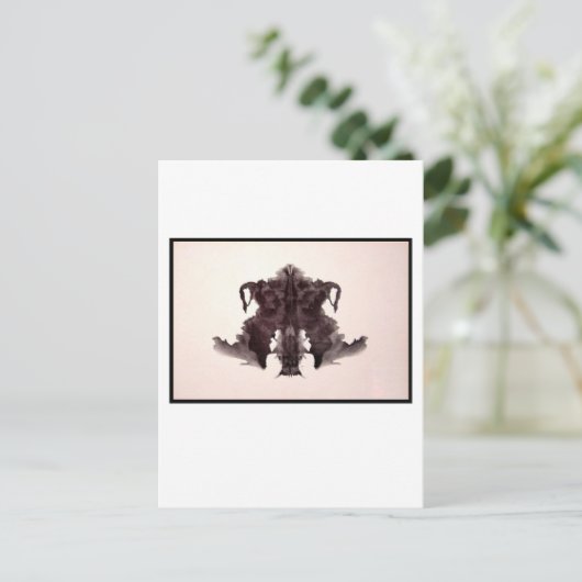 Carte Postale Rorschach Inkblot 4.0 (Debout devant)