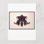 Carte Postale Rorschach Inkblot 4.0 (Devant)