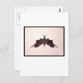 Carte Postale Rorschach Inkblot 5.0 (Devant / Derrière)