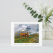 Carte Postale Rosa Bonheur #65 - Art (Debout devant)