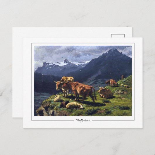 Carte Postale Rosa Bonheur #8 - Art (Devant / Derrière)