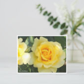 Carte Postale Rosa Gold Bunny (Debout devant)