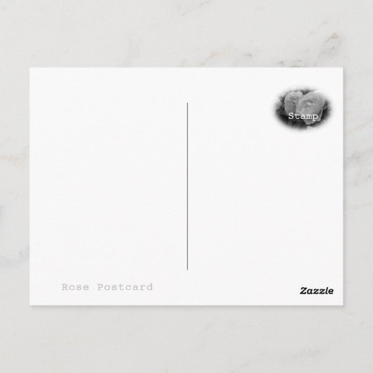 Carte Postale Rosa Graham Tomas (Dos)