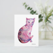 Carte Postale Rosa Katze (Debout devant)