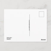 Carte Postale Rosa roja (Dos)