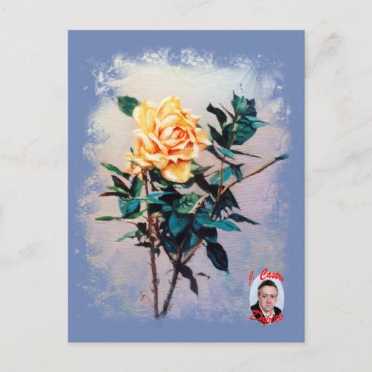Carte Postale Rosa/Rose (Devant)