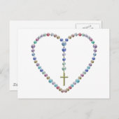 Carte Postale Rosaire de perle #2 (Devant / Derrière)