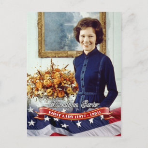 Carte Postale Rosalynn Carter, Première Dame des Etats-Unis