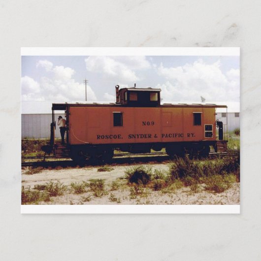 Carte Postale Roscoe, Snyder et Pacifique (Devant)