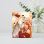 Carte Postale Rose (Debout devant)