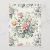 Carte Postale Rose (Devant)