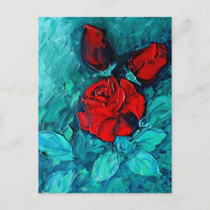 Carte Postale Rose