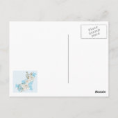 Carte postale rose (Dos)